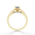 Pierścionek z małym diamentem 0.30ct SBPZ_046